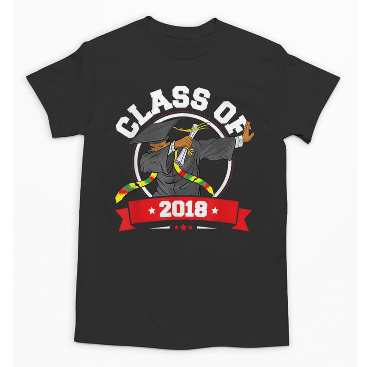 Dabbing Graduation Class Of 2018 TShirt History Month Unisex T-Shirt