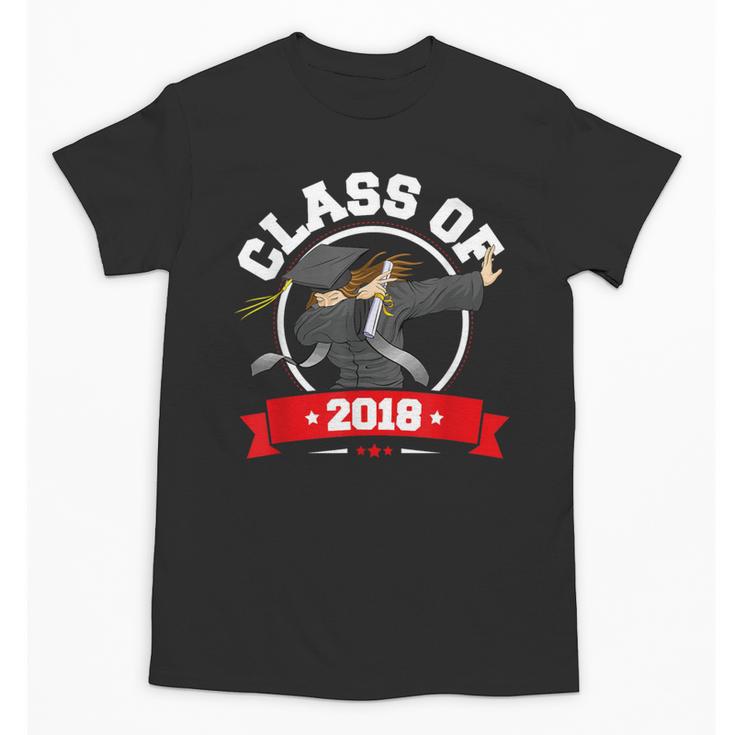 Dabbing Graduation Class Of 2018  Women Unisex T-Shirt