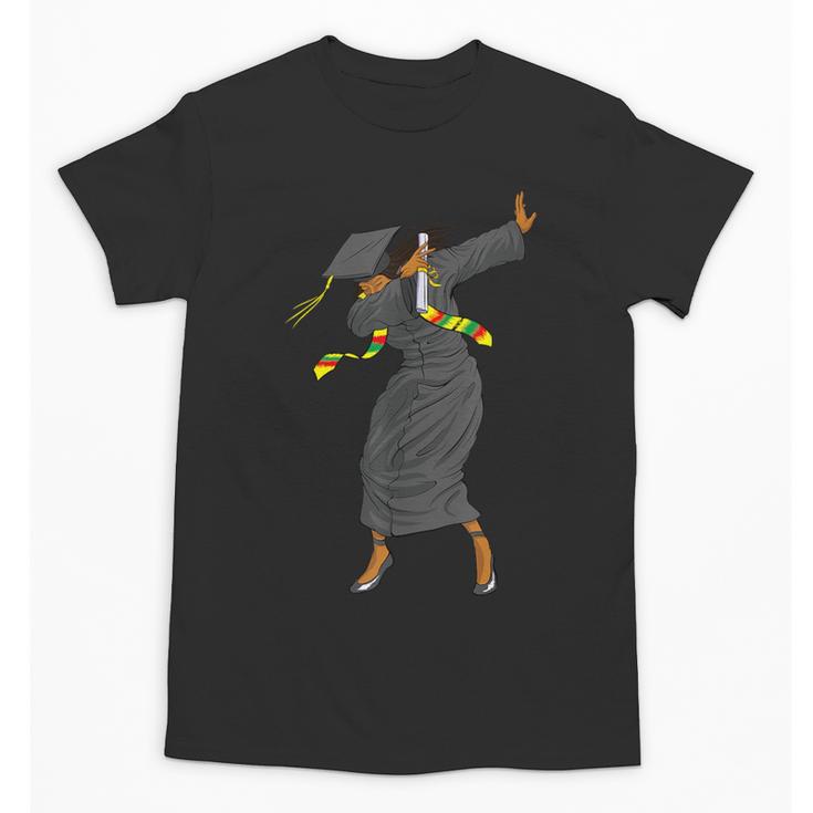 Dabbing Graduation Class Of 2025 Women History Month Unisex T-Shirt