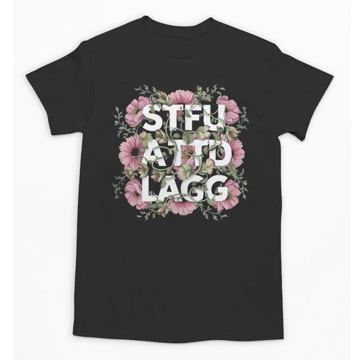 Dark Romance Romantasy Book Lover Shadow Daddy STFUATTDLAGG Unisex T-Shirt