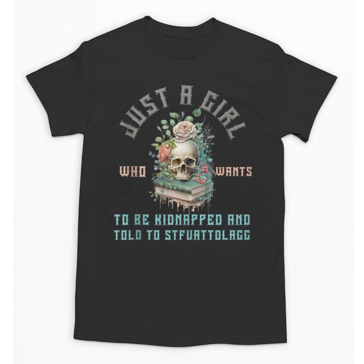 Dark Romance Women STFUATTDLAGG Smutt Book Merch Good Girl Unisex T-Shirt