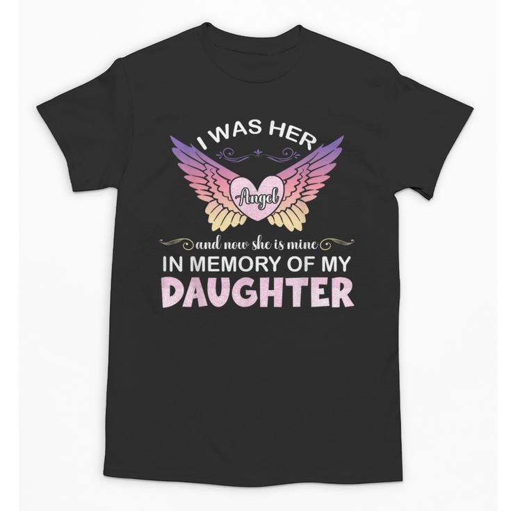 Daughter Angel In My Memory Cute Family Remembrance Match Unisex T-Shirt