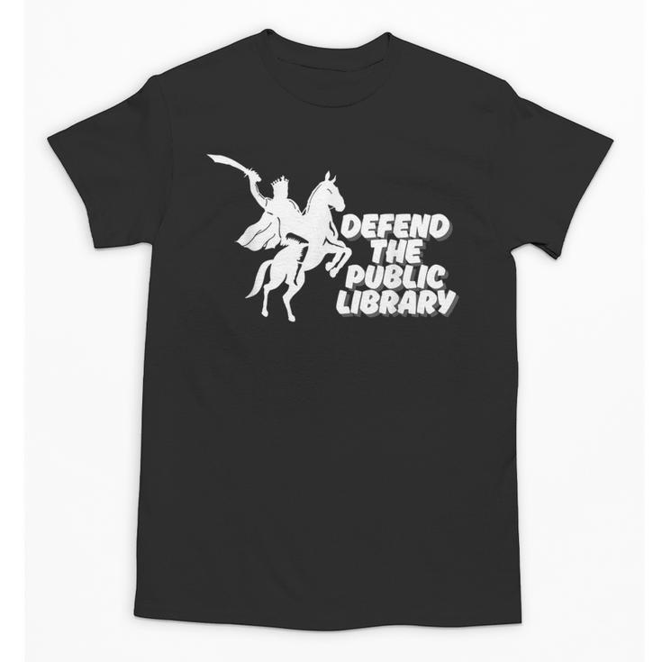 Defend Public Library Support Local Library Book Lover Unisex T-Shirt