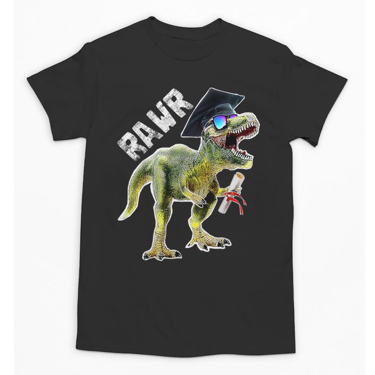 Dinosaur T Rex Rawr Last Day Of School Graduation Shirt Unisex T-Shirt
