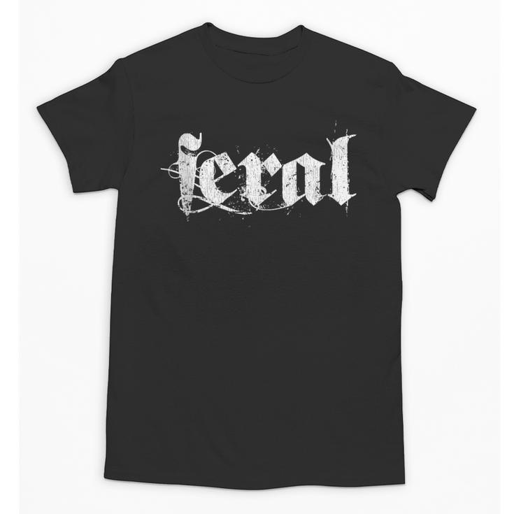 Distressed Sarcastic Wild Women Introvert People Men Feral Unisex T-Shirt