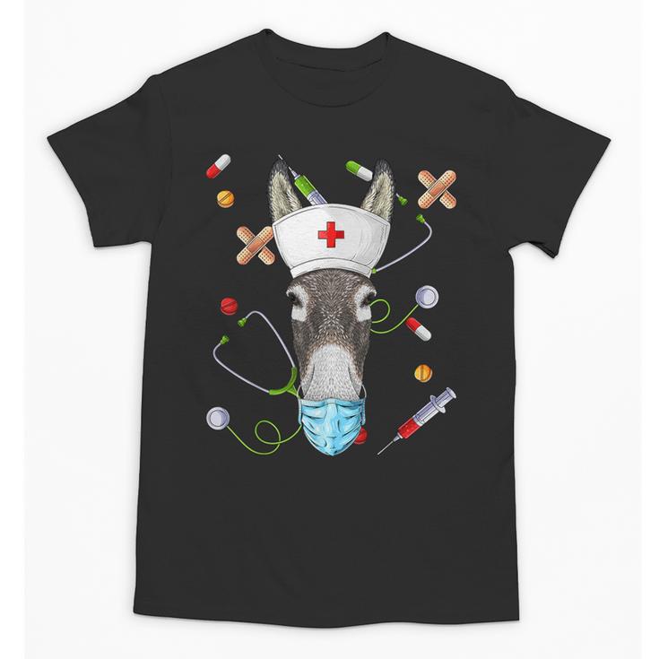 Donkey Nurse RN ER Nursing School Graduation Unisex T-Shirt