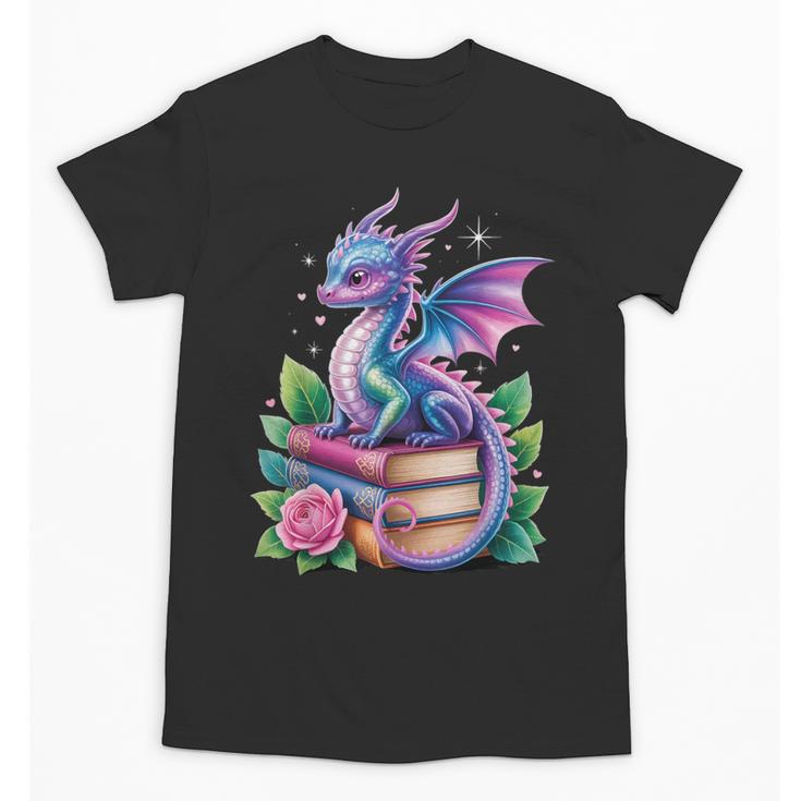 Dragon Book Fantasy Reading Unisex T-Shirt