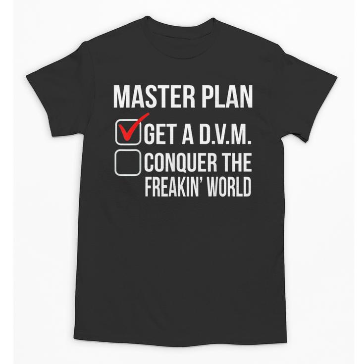 DVM Veterinarian Graduation Doctor Veterinary Medicine Unisex T-Shirt