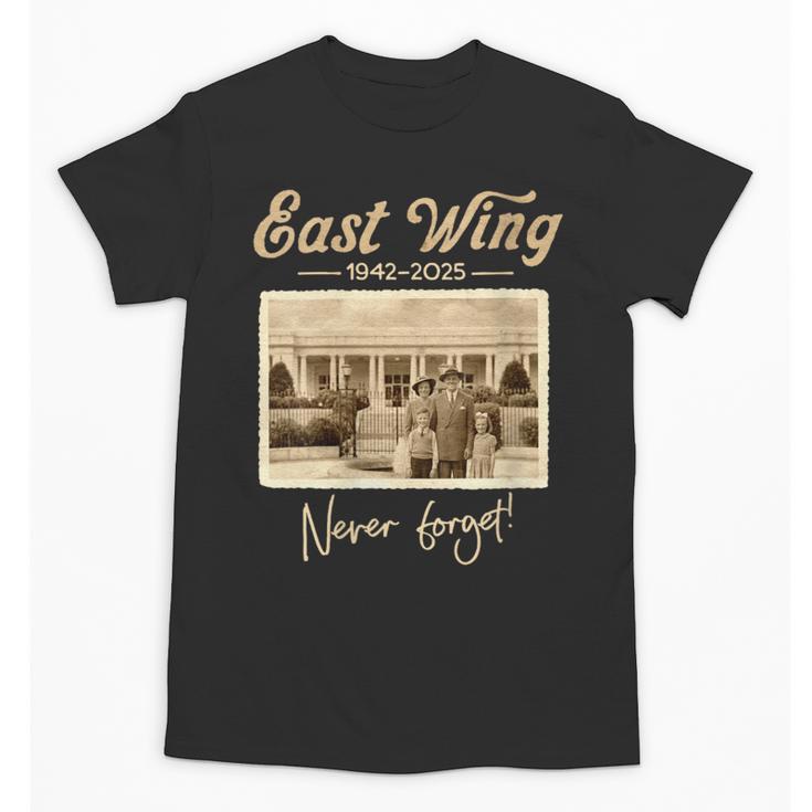 East Wing Never Forget American Vintage Nostalgia Unisex T-Shirt