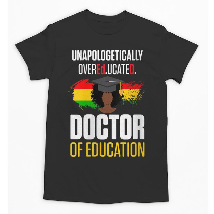 EdD Doctor Of Education Educated Doctorate Graduation Unisex T-Shirt