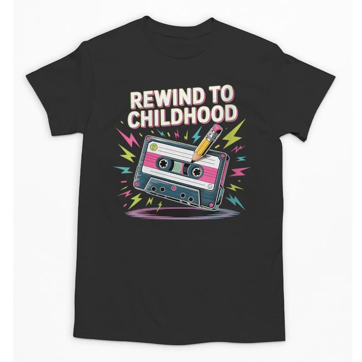 Elder Millennials Embracing 90s Rewind Nostalgia Vibes Unisex T-Shirt