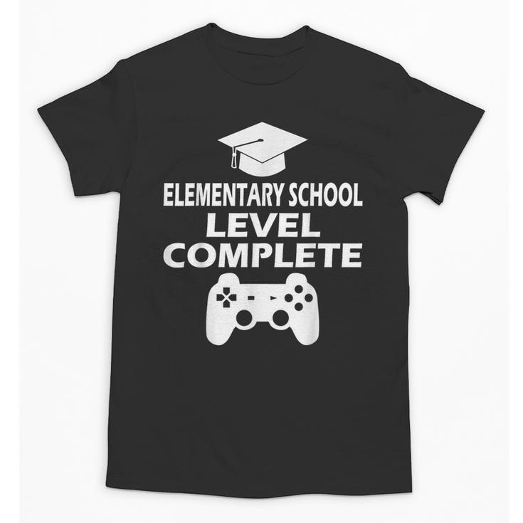 Elementary School Level Complete Gamer Graduation Day 2024 Unisex T-Shirt