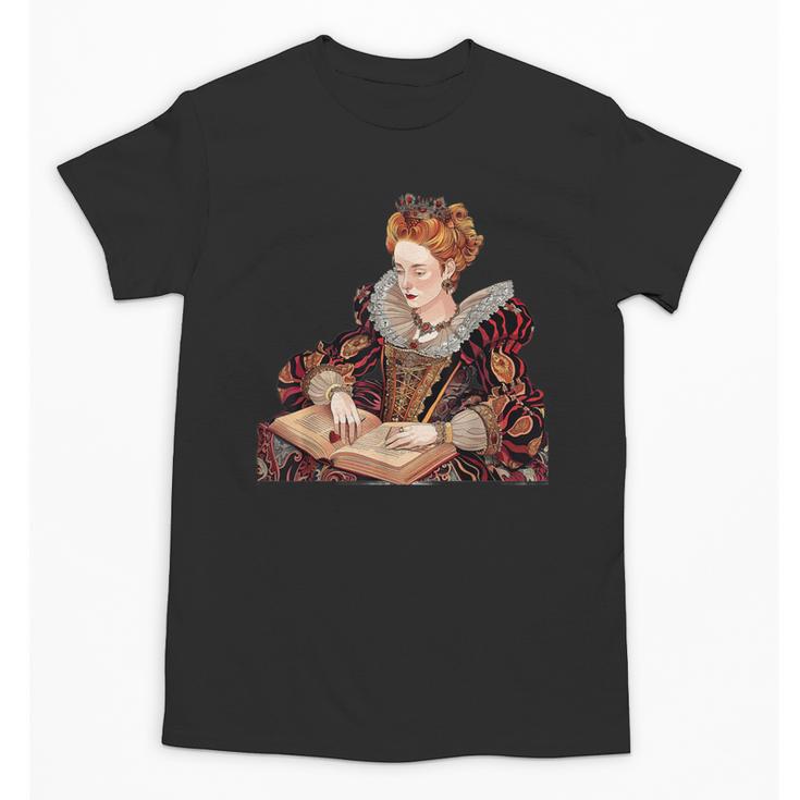 Elizabeth I Reading A Book Unisex T-Shirt