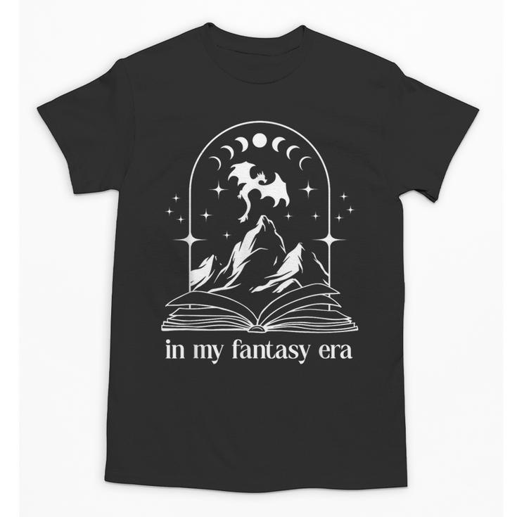 In My Fantasy Era ShirtSmutty Book Dragon In My Fantasy Era Unisex T-Shirt