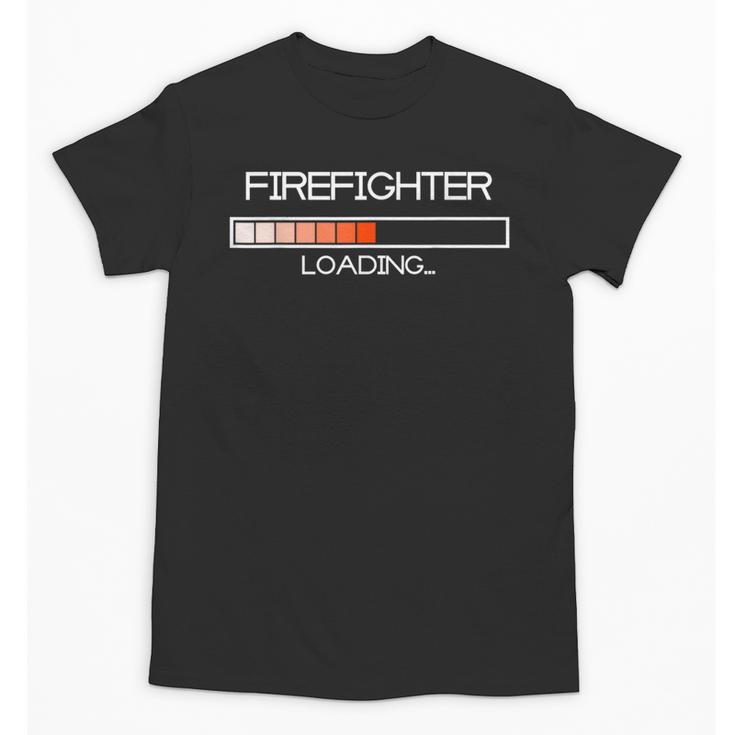 Firefighter Fire Resque Team By Bezra Future Firefighter Loading Fireguard Fireman Graduation Unisex T-Shirt