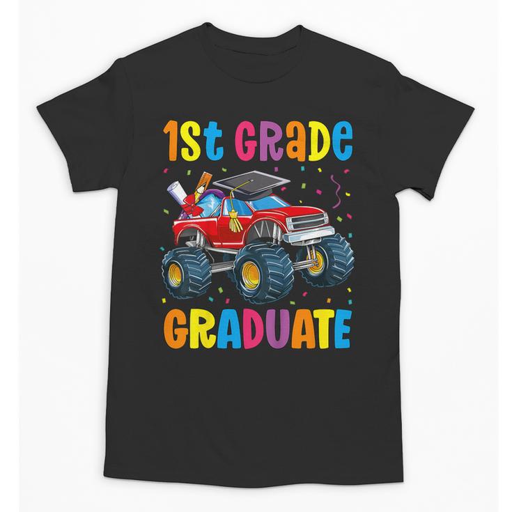 First Grade Graduation Monster Truck 1st Grade Graduate Unisex T-Shirt