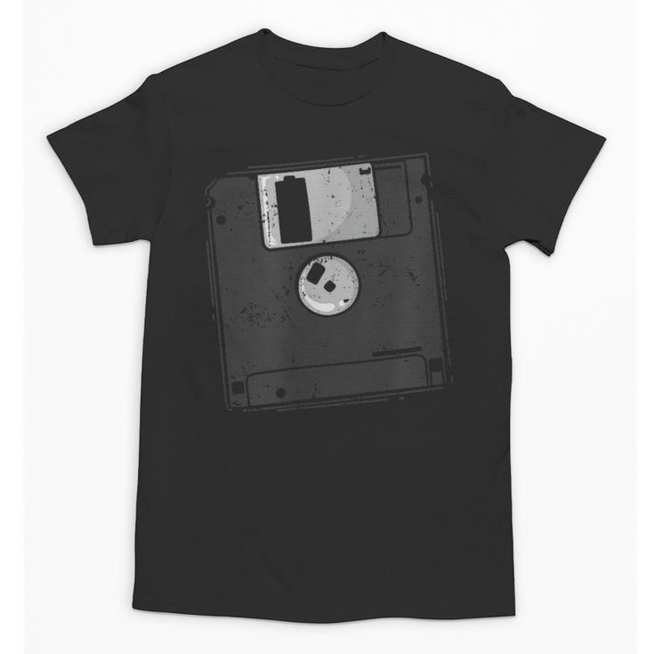 Floppy Disk Memory Module Data Carrier Unisex T-Shirt