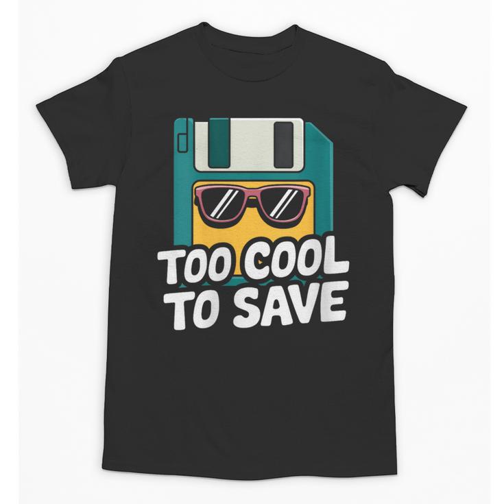 Floppy Disk Retro Tech Nostalgia Old School Computing Humor Unisex T-Shirt