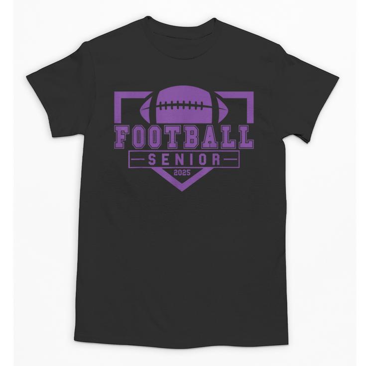 Football Senior Night Football Senior 2025 Graduation 36 Unisex T-Shirt