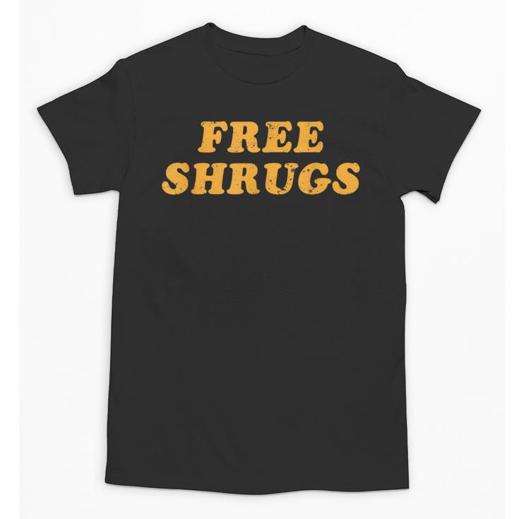 Free Shrugs Don't Care Introvert Unisex T-Shirt