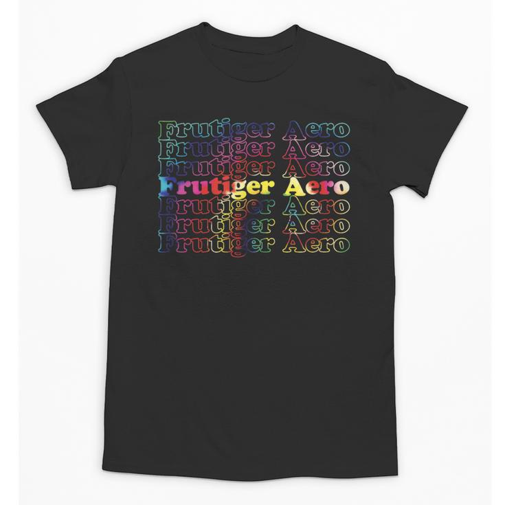 Frutiger Aero Graphic Er Tie Dye Unisex T-Shirt