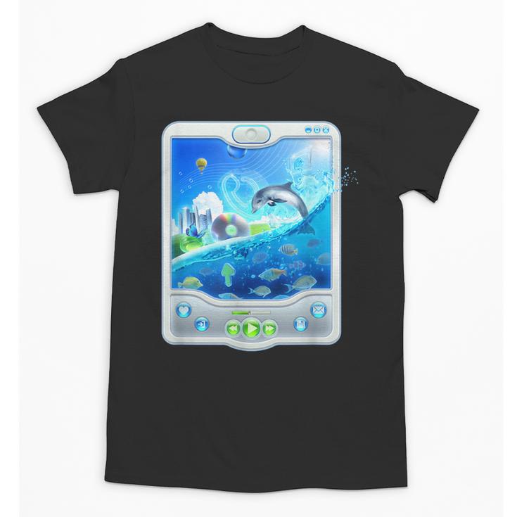 Frutiger Aero Skeuomorphism User Interface Nostalgia Unisex T-Shirt