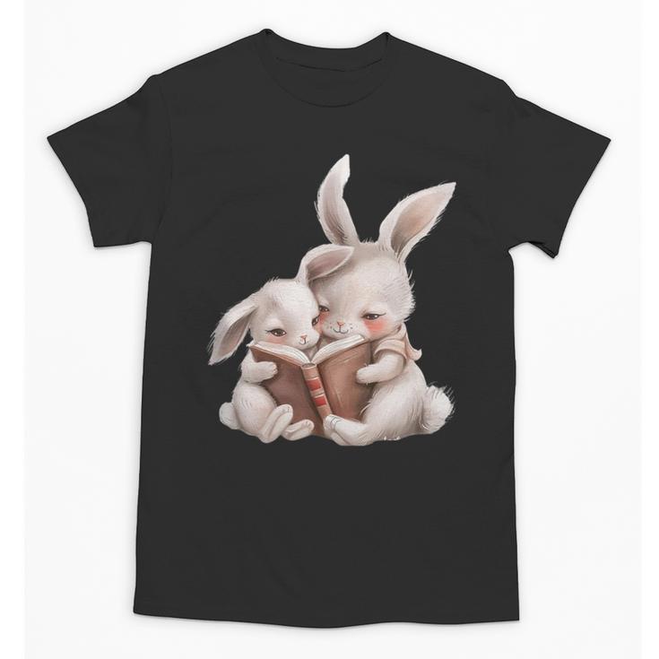 Funny Book Reading Quote For Women And Girls Rabbits Unisex T-Shirt