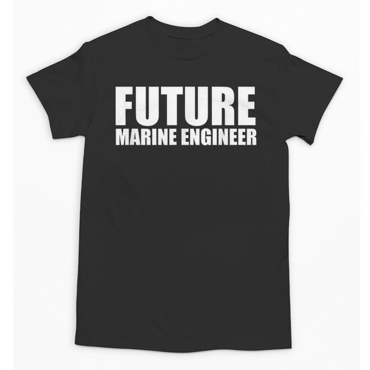 Future Marine Engineer College Graduate Graduation Unisex T-Shirt
