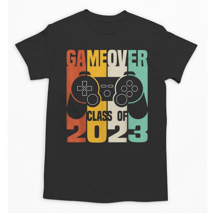 GAME OVER Class Of 2023 Video Games Vintage Graduation Gamer Unisex T-Shirt