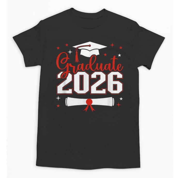 Graduate 2026 For Class Of 2026 Graduation Unisex T-Shirt