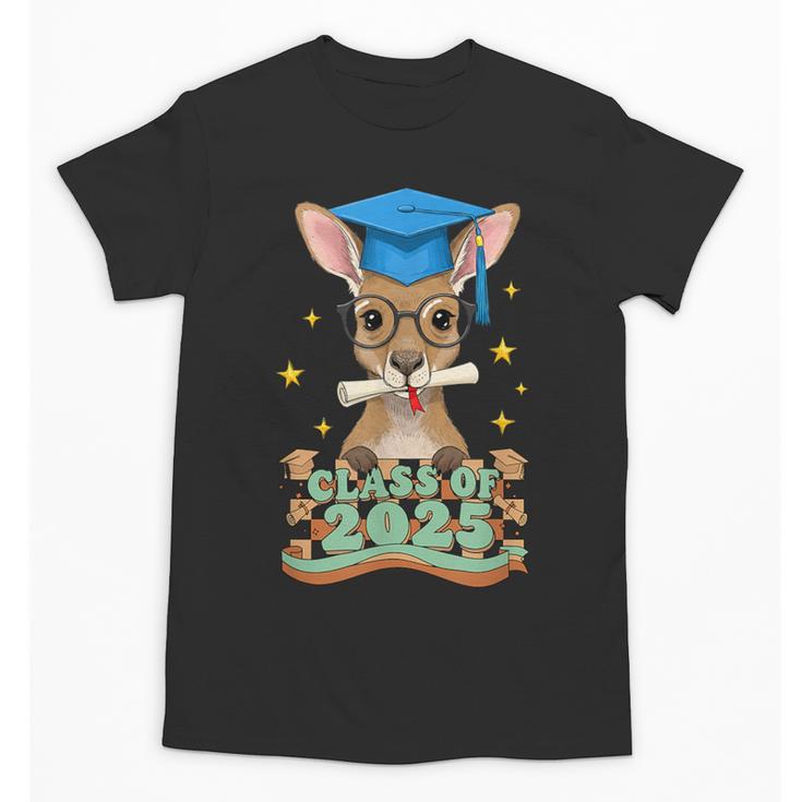 Graduate Kangaroo Class Of 2025 Kids Graduation Unisex T-Shirt