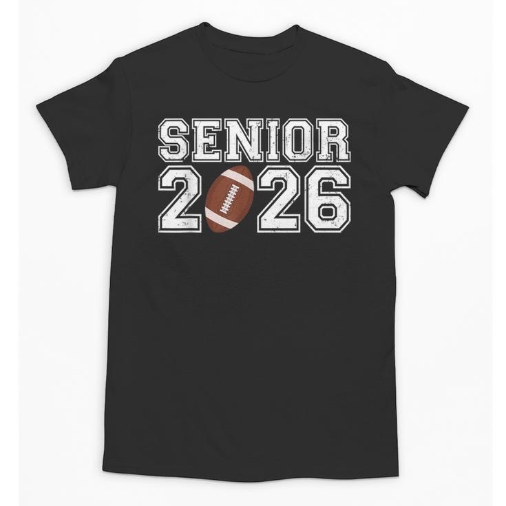 Graduate Senior Class Of 2026 Graduation American Football Unisex T-Shirt