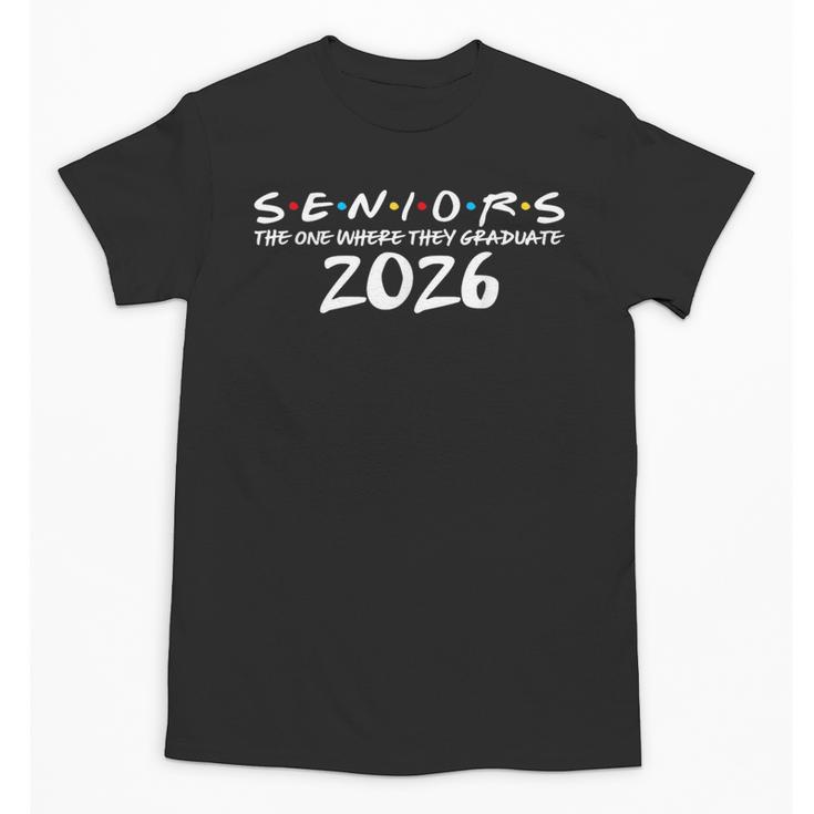Graduation Announcements 2026 Retro Class Of 2026 Senior Unisex T-Shirt