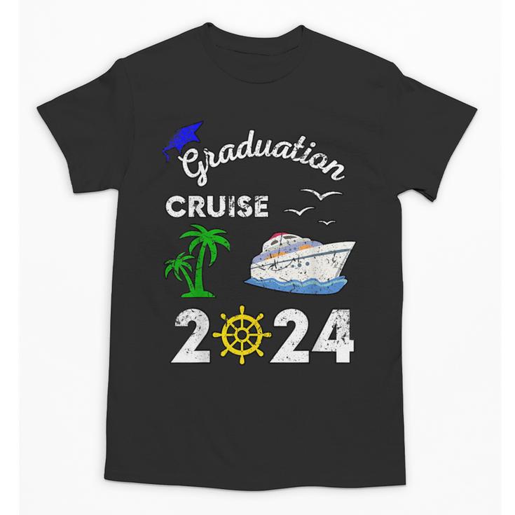 Graduation Cruise 2024 Ship Boat Vacation Summer Vacation Men Women Kids Unisex T-Shirt