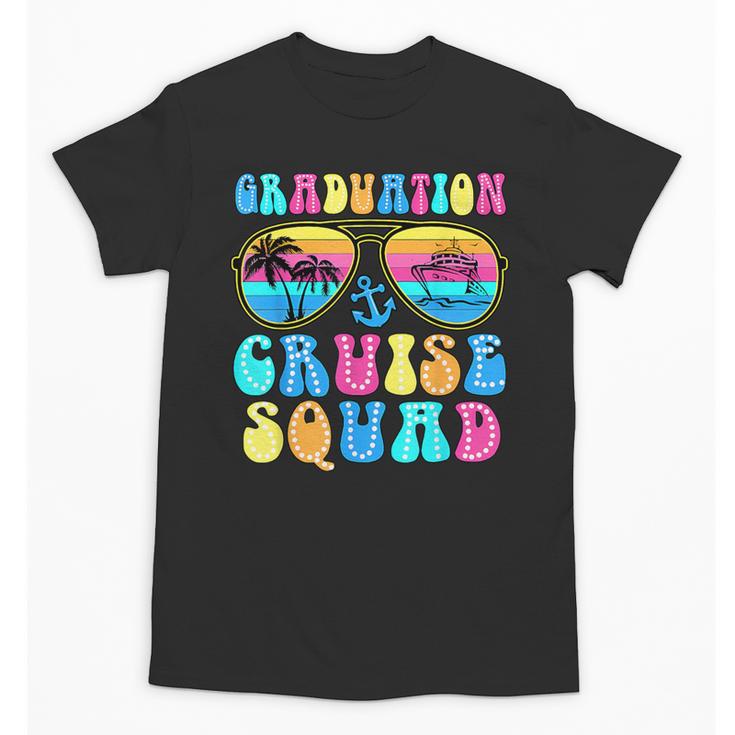Graduation Cruise Squad Class Of 2025 Vacation Family Grad Unisex T-Shirt