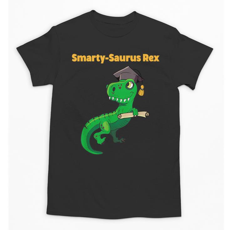 Graduation Dinosaur Smarty Saurus Rex Diploma Dinosaur Unisex T-Shirt