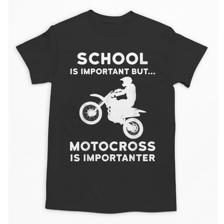 Graduation Shirt For Dirtbike Motocross Riders Unisex T-Shirt