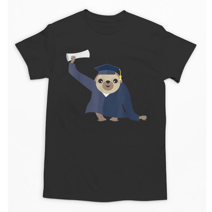 Graduation Sloth Lover T-Shirt Class Of 2019 Unisex T-Shirt