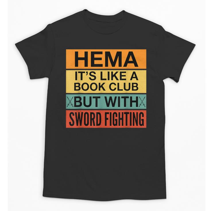 Hema Definition Like A Book Club With Swords Unisex T-Shirt