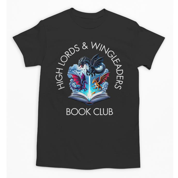 High Lords & Wingleaders Book Club Fantasy Storm Dragon Unisex T-Shirt
