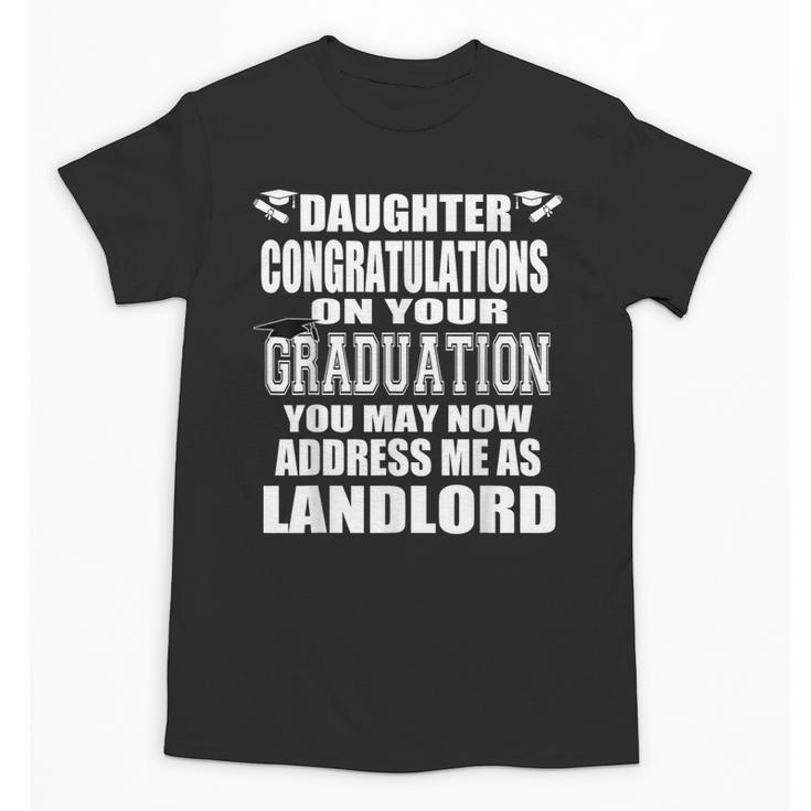 High School Graduation Mom Dad T Shirt College Grad Unisex T-Shirt