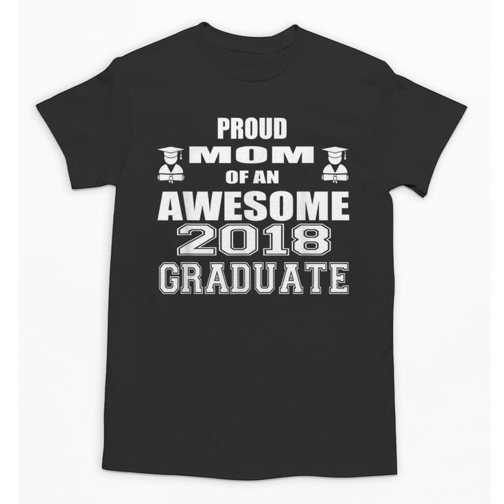 High School Graduation Mom T Shirt College Graduation Unisex T-Shirt