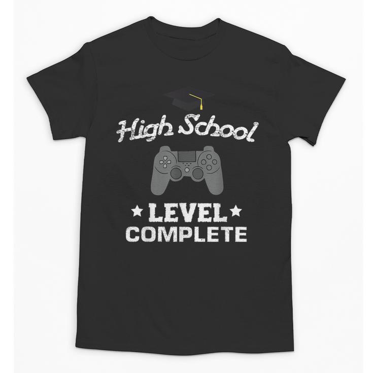 High School Graduation Shirt Video Gamer Nerd Geek Game Unisex T-Shirt