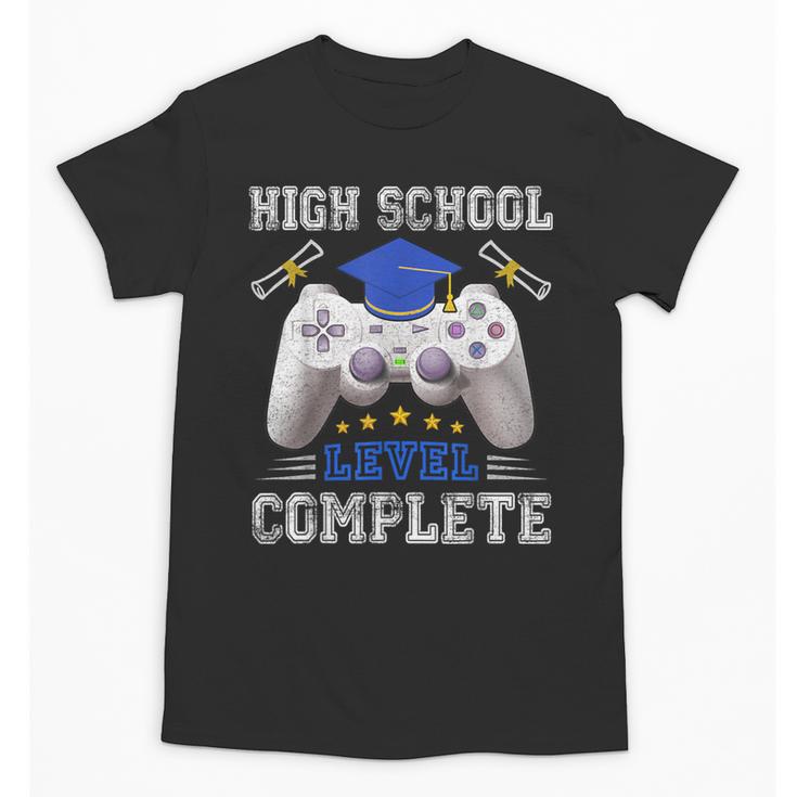 High School Level Complete Class Of 2025 Graduation Unisex T-Shirt