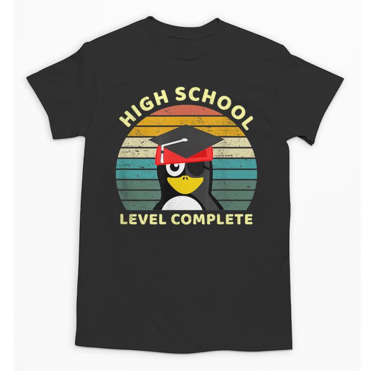 High School Level Complete Graduation Senior Students Unisex T-Shirt