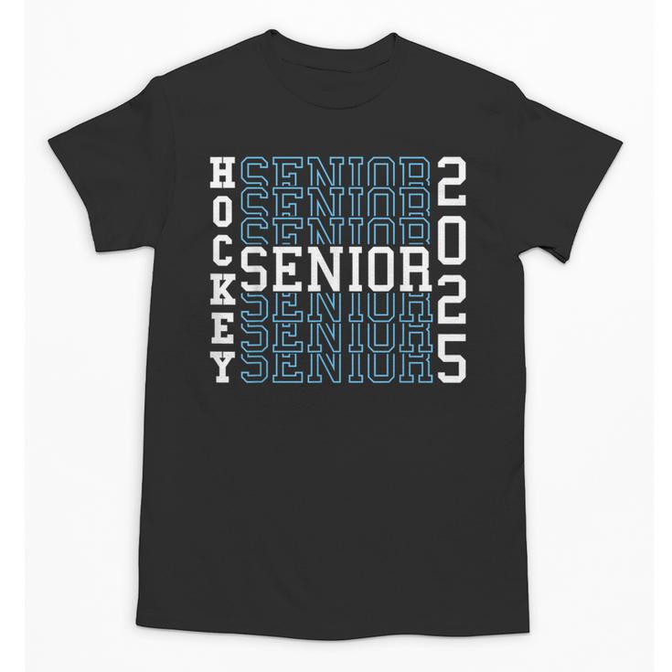 Hockey Senior Night Hockey Senior 2025 Graduation 50 Unisex T-Shirt