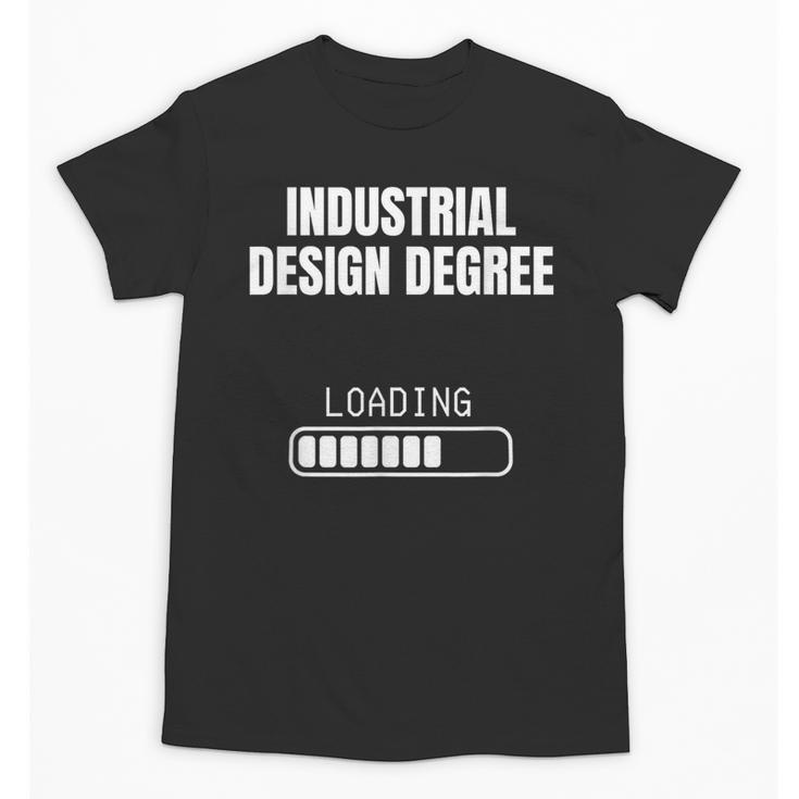 Industrial Degree Loading Student Graduation Unisex T-Shirt