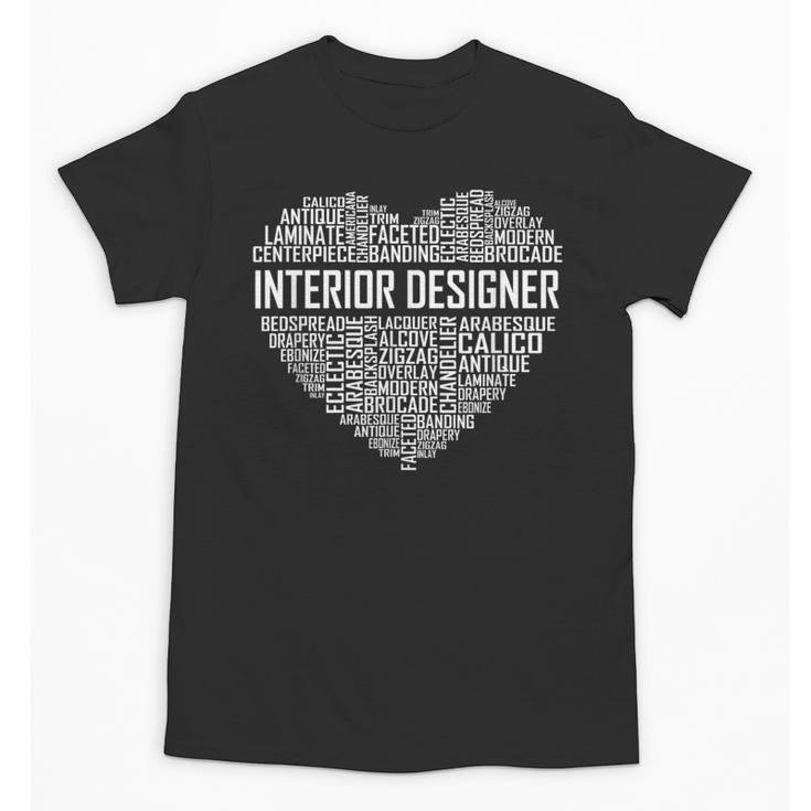 Interior Er Heart Graduation Unisex T-Shirt