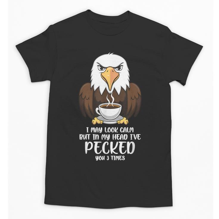 Introvert Eagle And Coffee Lovers Unisex T-Shirt