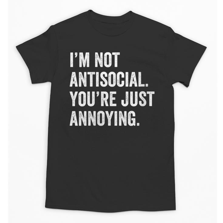 Introvert Quote Snarky Unisex T-Shirt